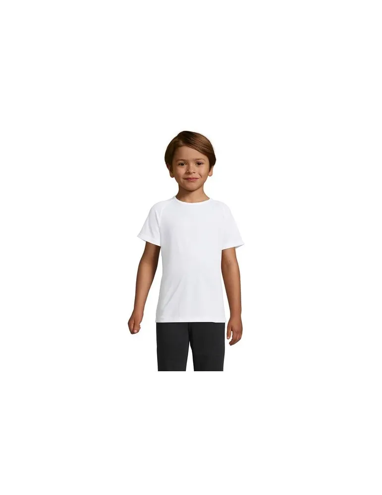 T-shirt Enfant Sportif Personnalisé 140g - SOL'S impression logo haute qualité