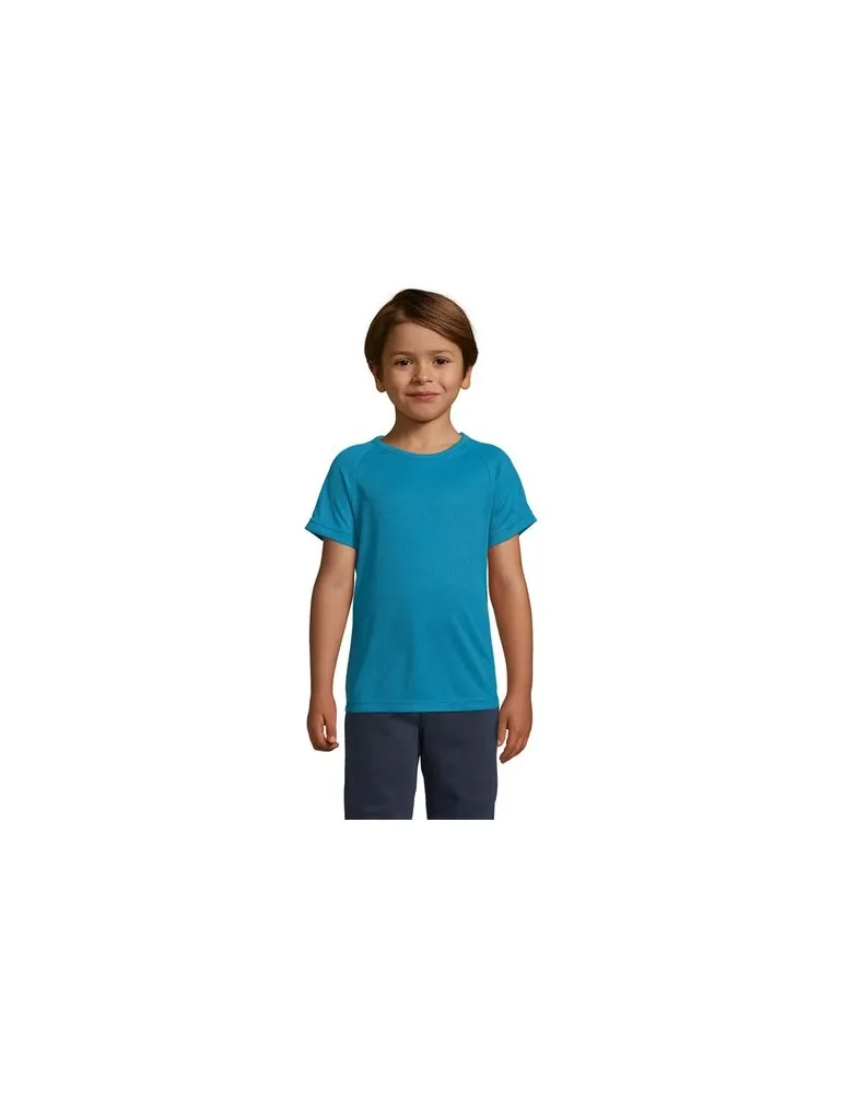 T-shirt Enfant Sportif Personnalisé 140g - SOL'S objet promotionnel éco-responsable