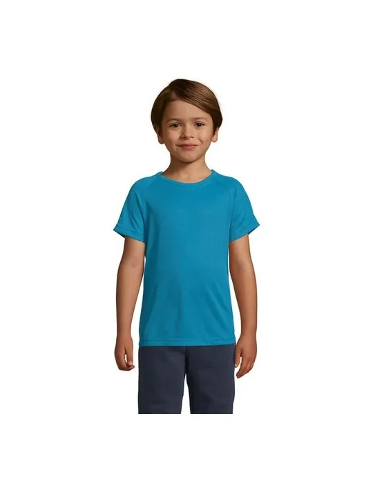 T-shirt Enfant Sportif Personnalisé 140g - SOL'S objet promotionnel éco-responsable