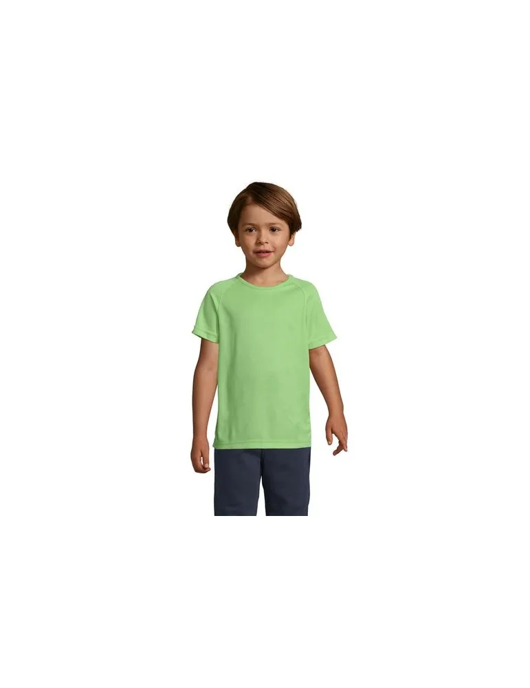 T-shirt Enfant Sportif Personnalisé 140g - SOL'S goodies personnalisé en stock