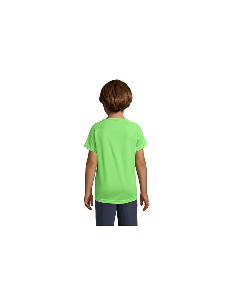 T-shirt Enfant Sportif Personnalisé 140g - SOL'S objet promotionnel éco-responsable