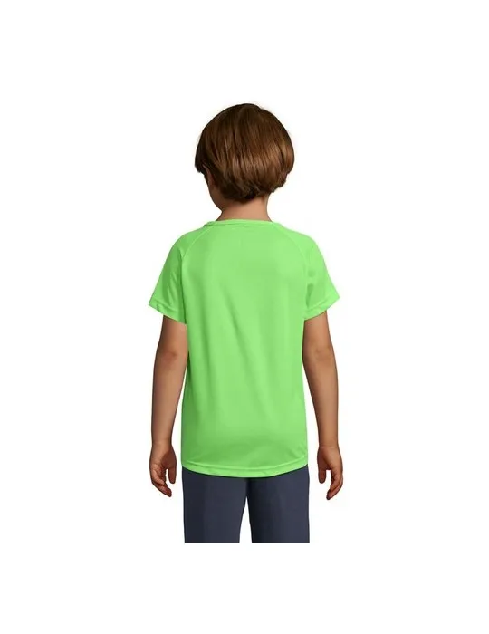 T-shirt Enfant Sportif Personnalisé 140g - SOL'S objet promotionnel éco-responsable