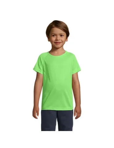 T-shirt Enfant Sportif Personnalisé 140g - SOL'S Couleurs : ambre goodies entreprise design 2