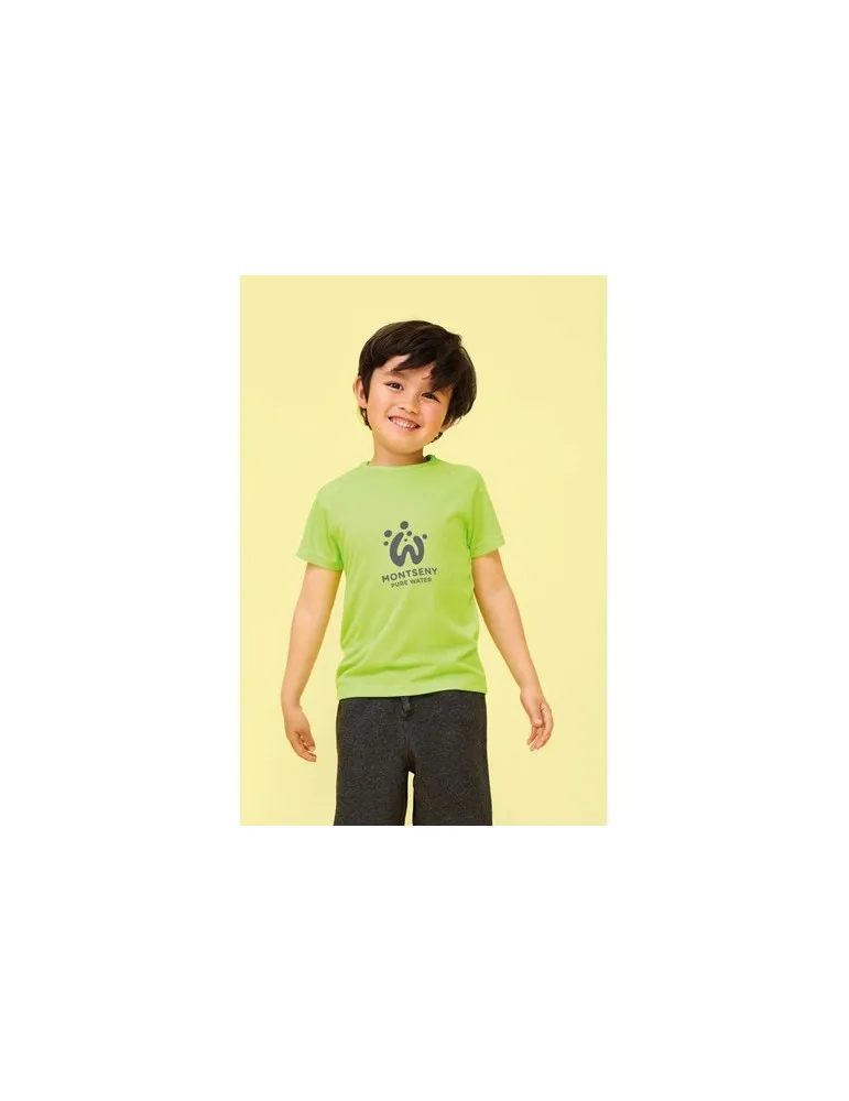 T-shirt Enfant Sportif Personnalisé 140g - SOL'S goodies personnalisé en stock