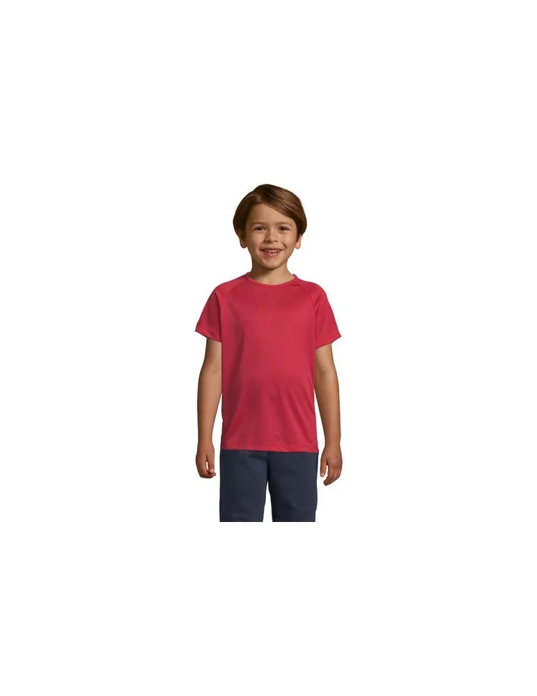 T-shirt Enfant Sportif Personnalisé 140g - SOL'S impression logo haute qualité