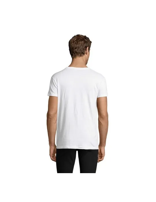 T-Shirt Personnalisé Homme Publicitaire REGENT FIT Matières : aluminium impression logo haute qualité