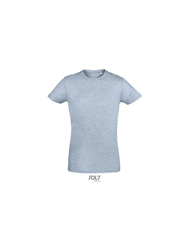 T-Shirt Personnalisé Homme Publicitaire REGENT FIT marquage couleur éclatante
