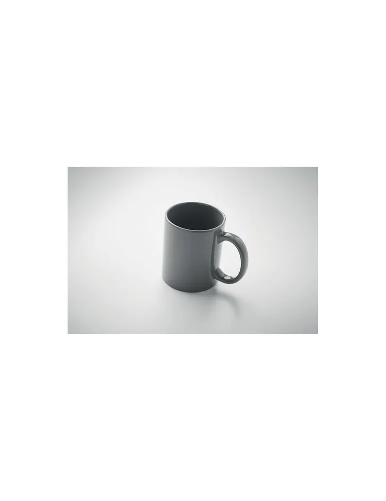 Mug en céramique coloré personnalisé 300 ml DUBLIN TONE Matières : polyester Couleurs : blanc objet promo petit budget