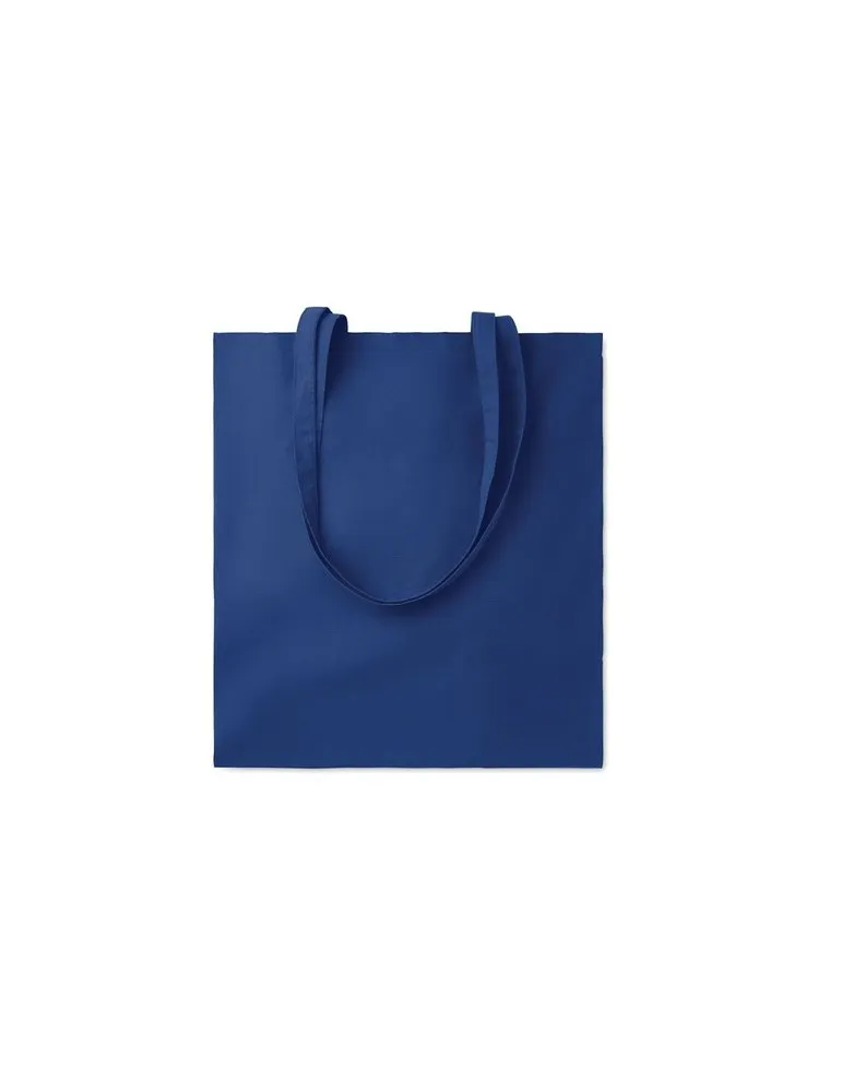 Sac shopping écologique en coton 180gr/m² - COTTONEL COLOUR Matières : coton biologique Couleurs : noir goodies entreprise desig