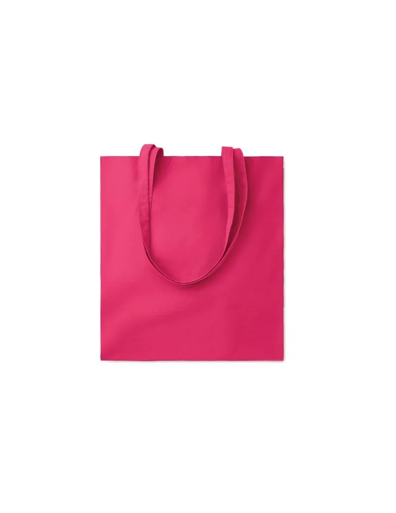 Sac shopping écologique en coton 180gr/m² - COTTONEL COLOUR Matières : coton biologique Couleurs : bleu marine accessoire événem