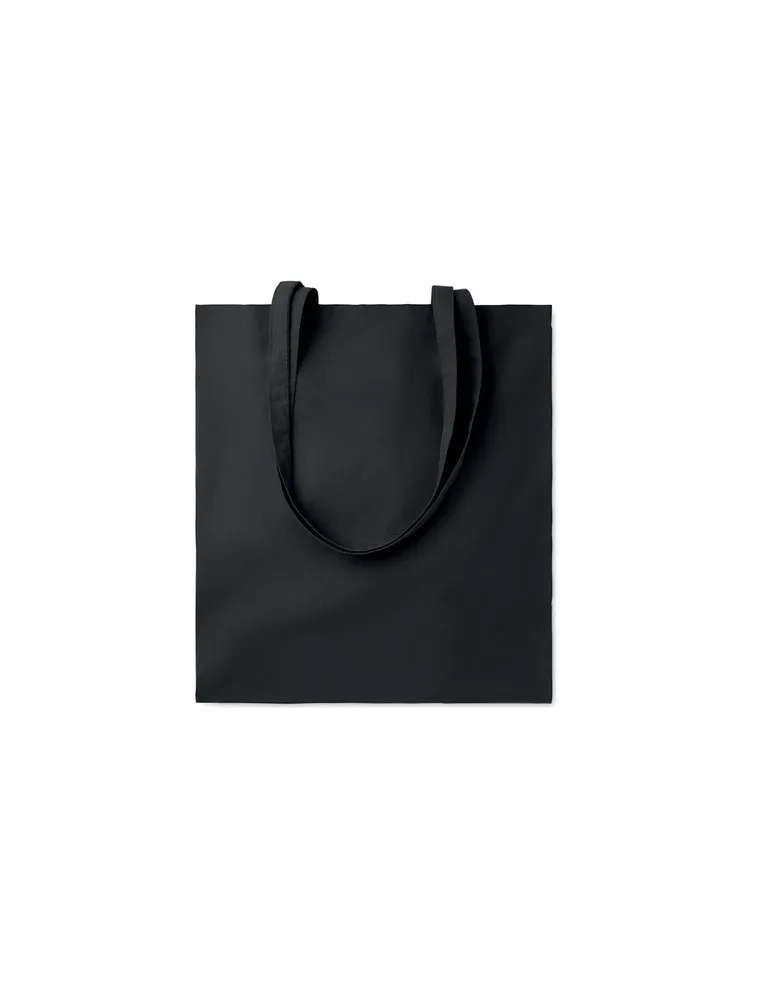 Sac shopping écologique en coton 180gr/m² - COTTONEL COLOUR Matières : coton biologique Couleurs : pierre personnalisation rapid