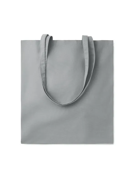 Sac shopping écologique en coton 180gr/m² - COTTONEL COLOUR Matières : coton Couleurs : bleu royal personnalisable avec votre lo