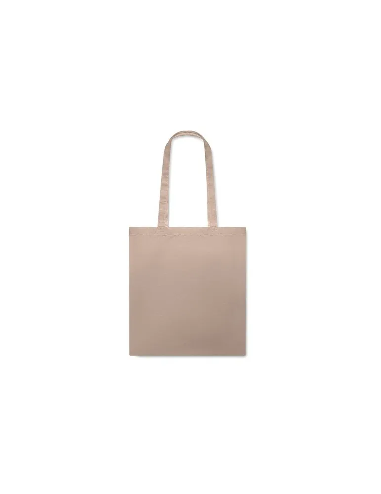 Sac shopping écologique en coton 180gr/m² - COTTONEL COLOUR Matières : coton Couleurs : orange personnalisation sur mesure