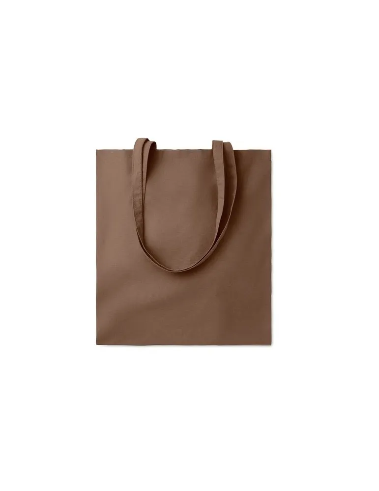 Sac shopping écologique en coton 180gr/m² - COTTONEL COLOUR Matières : coton Couleurs : noir livraison express 24h 48h