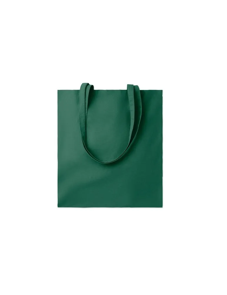 Sac shopping écologique en coton 180gr/m² - COTTONEL COLOUR Matières : coton Couleurs : rouge objet promotionnel éco-responsable