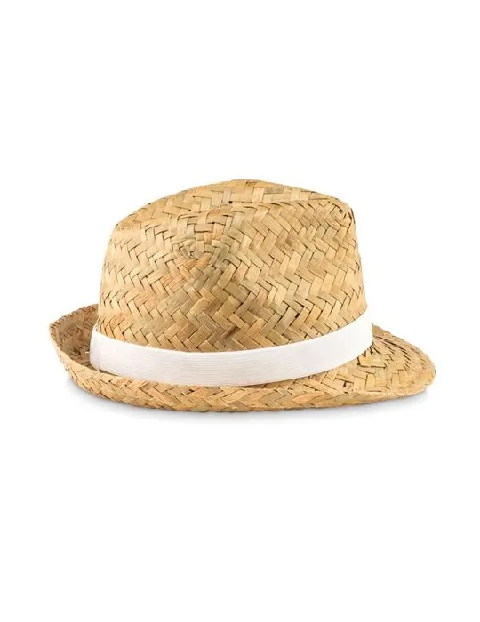 Chapeau en paille naturelle MONTEVIDEO