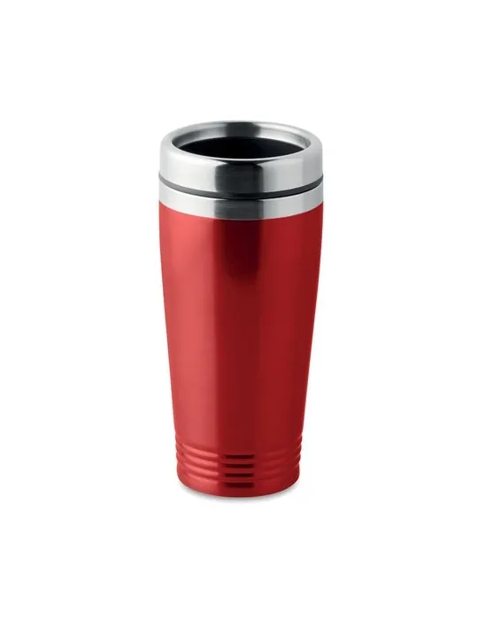 Tasse de voyage double paroi personnalisée écologique - RODEO COLOUR Matières : bambou Couleurs : bois livraison express 24h 48h