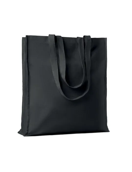 Sac shopping écologique en coton 140gr/m² - PORTOBELLO Matières : cire Couleurs : bleu bébé