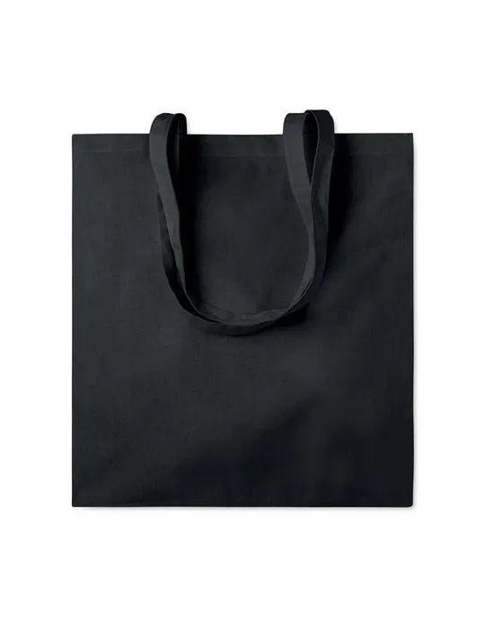Sac shopping écologique en coton 140gr/m² - PORTOBELLO Matières : cire Couleurs : bleu bébé marquage couleur éclatante