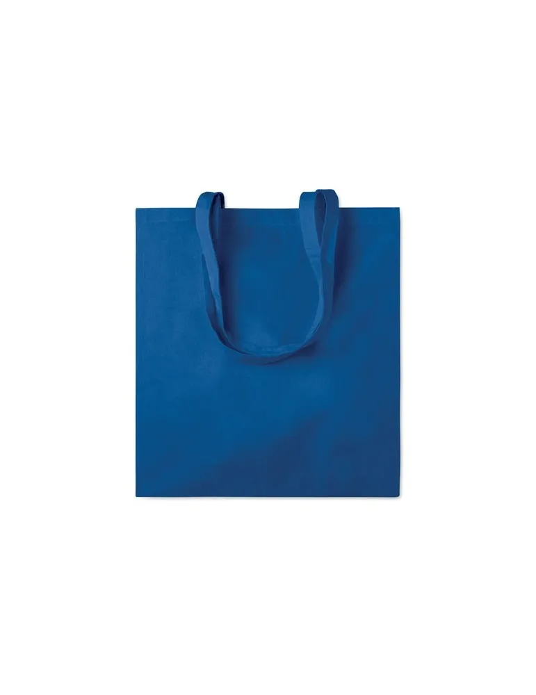 Sac shopping écologique en coton 140gr/m² - PORTOBELLO Matières : acier inoxydable Couleurs : vert personnalisation rapide en Fr