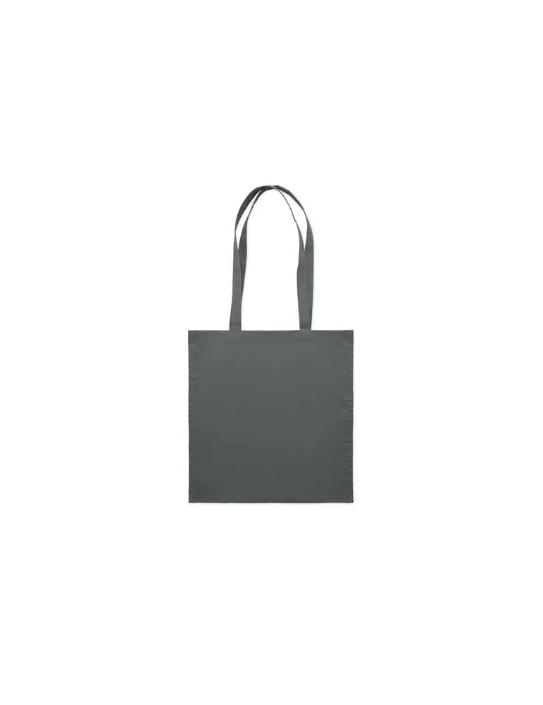 Sac shopping écologique en coton 140gr/m² - PORTOBELLO Matières : acier inoxydable Couleurs : blanc accessoire événementiel uniq