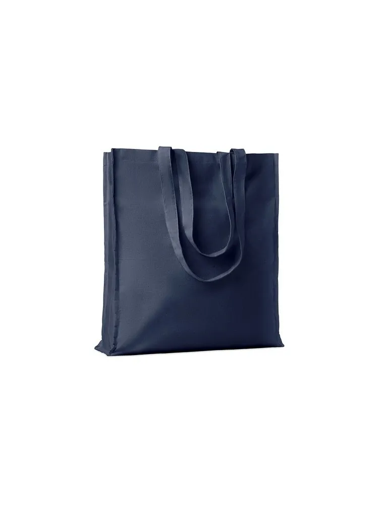Sac shopping écologique en coton 140gr/m² - PORTOBELLO Matières : acier inoxydable Couleurs : argenté mat livraison express 24h 