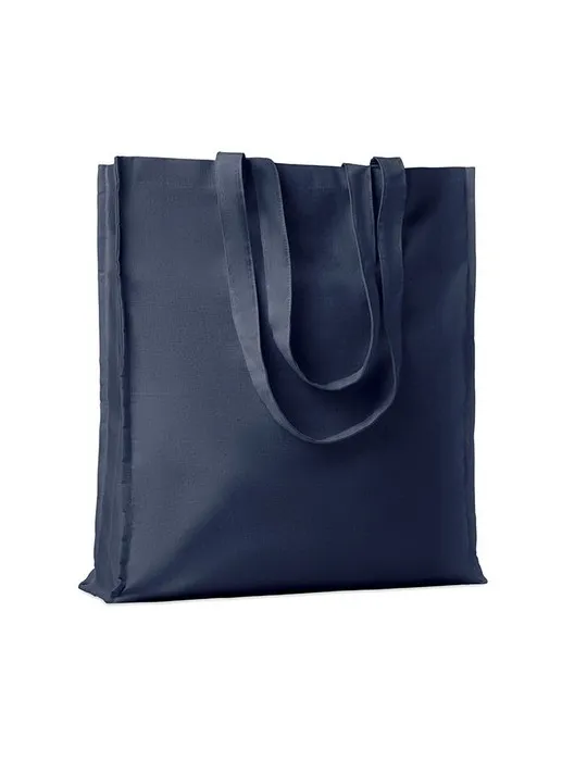 Sac shopping écologique en coton 140gr/m² - PORTOBELLO Matières : acier inoxydable Couleurs : argenté mat livraison express 24h 