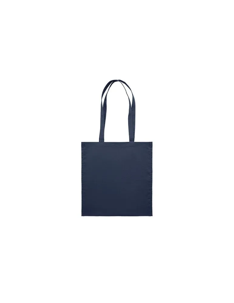 Sac shopping écologique en coton 140gr/m² - PORTOBELLO Matières : acier inoxydable Couleurs : argenté mat cadeau collaborateur p
