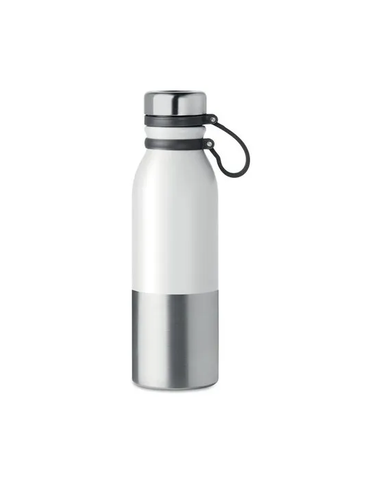 Bouteille isotherme double paroi 600ml personnalisée - ICELAND Matières : acier inoxydable Couleurs : blanc cadeau entreprise pa