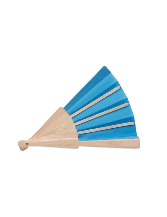 Éventail Manuel en Bois Personnalisé Écologique Fanny Wood Matières : ABS Couleurs : blanc cadeau affaires élégant