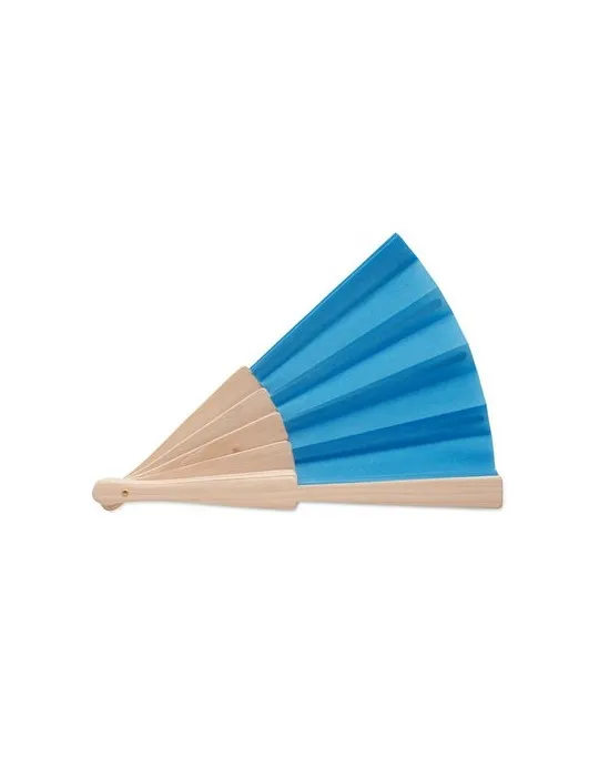 Éventail Manuel en Bois Personnalisé Écologique Fanny Wood Matières : ABS Couleurs : blanc livraison express 24h 48h