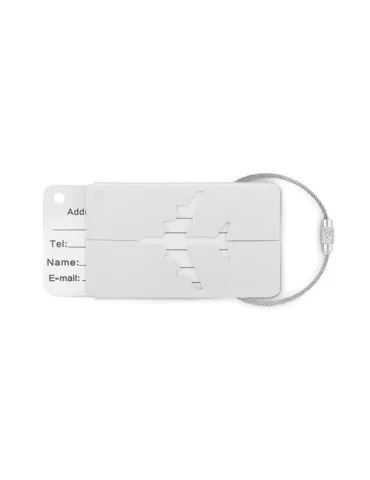 Étiquette à Bagage Aluminium FLY TAG - Pratique et Élégante 2