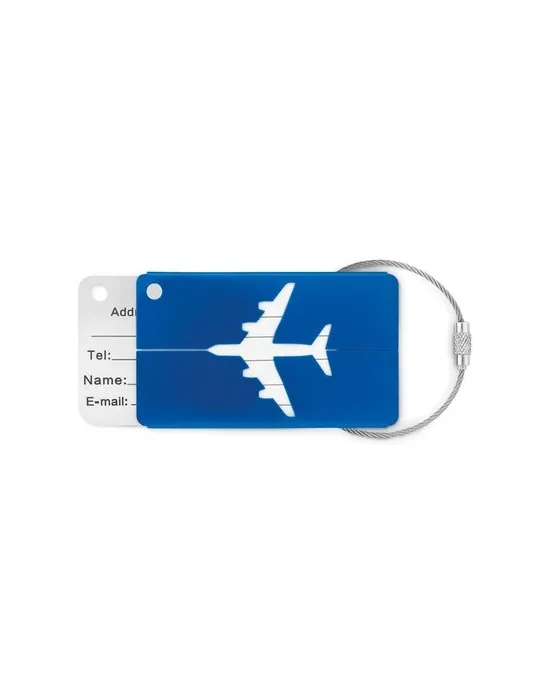 Étiquette à Bagage Aluminium FLY TAG - Pratique et Élégante