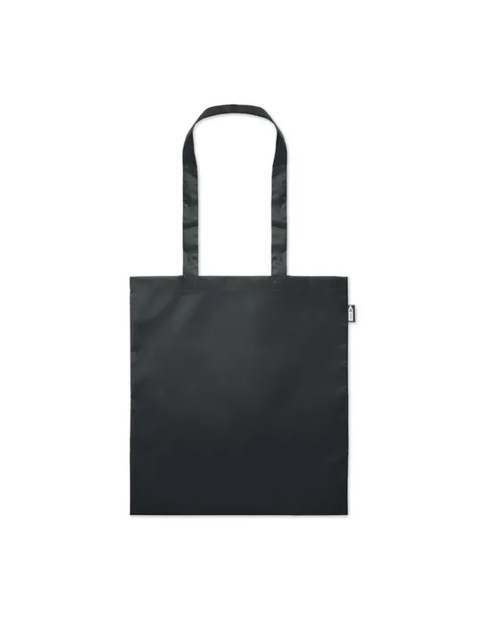 Sac shopping écologique en RPET - TOTEPET Matières : PET recyclé Couleurs : noir goodies publicitaire événementiel