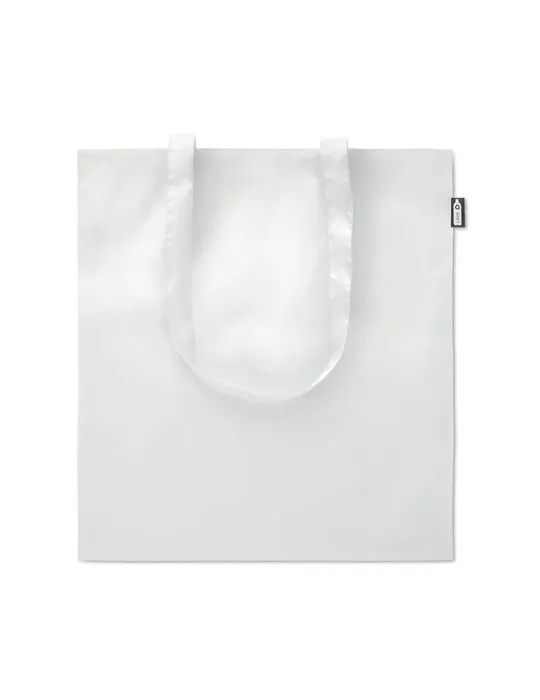 Sac shopping écologique en RPET - TOTEPET Matières : ABS Couleurs : blanc cadeau entreprise pas cher