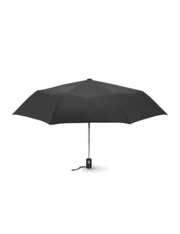 Parapluie automatique tempête personnalisé GENTLEMEN Matières : bambou Couleurs : bois
