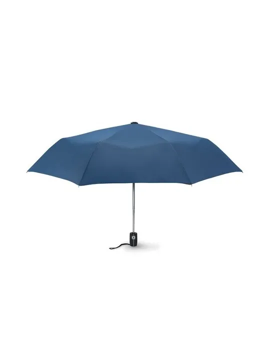 Parapluie automatique tempête personnalisé GENTLEMEN Matières : acier inoxydable Couleurs : argenté mat personnalisable avec vot