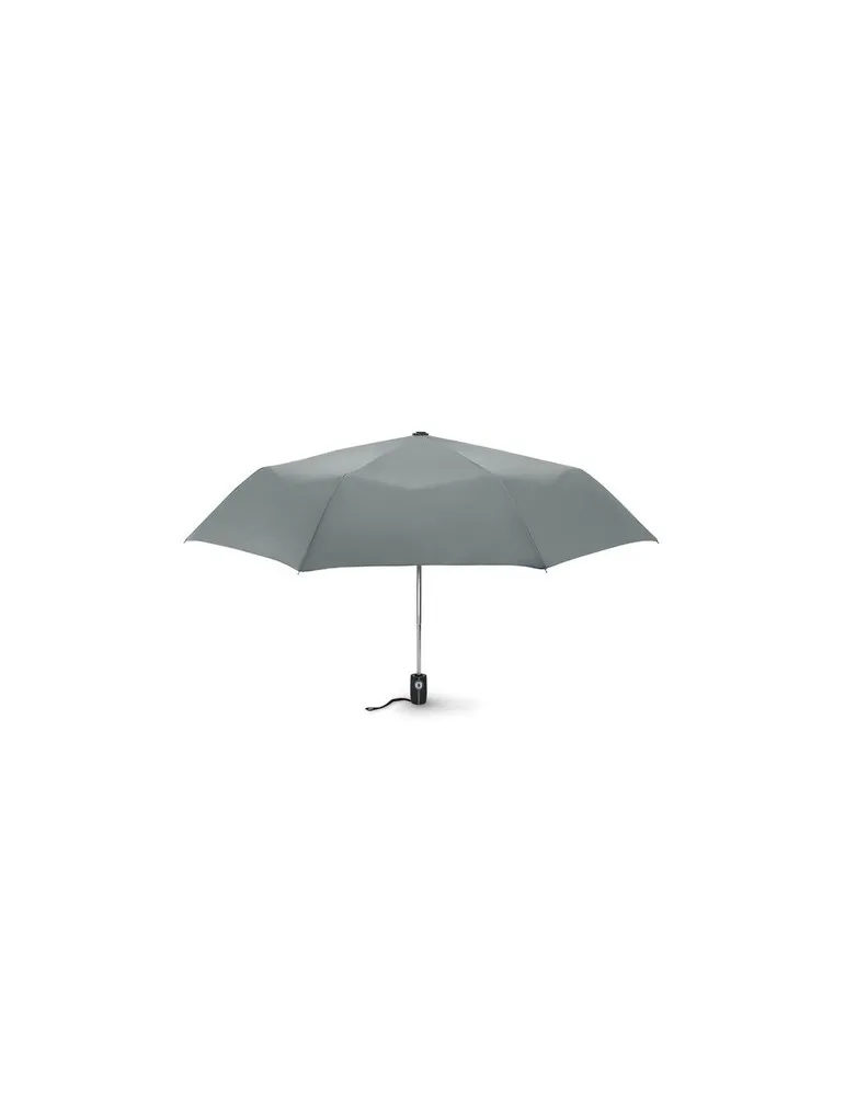 Parapluie automatique tempête personnalisé GENTLEMEN Matières : coton recyclé Couleurs : noir marquage laser ultra précis