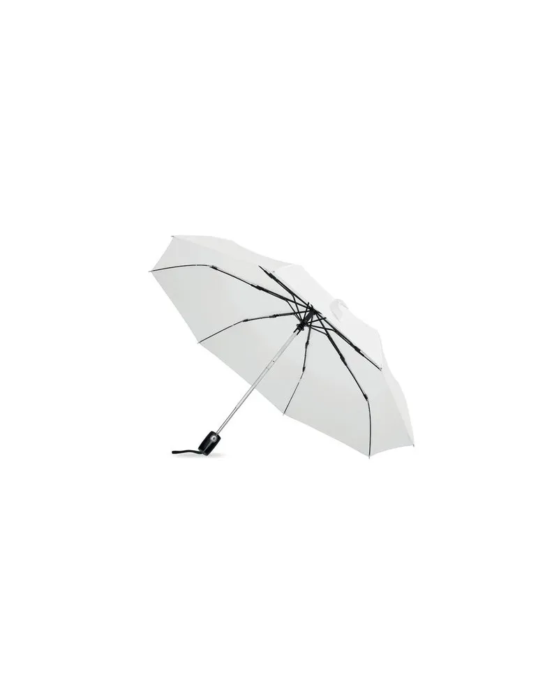Parapluie automatique tempête personnalisé GENTLEMEN Matières : coton recyclé Couleurs : terre cadeau entreprise pas cher