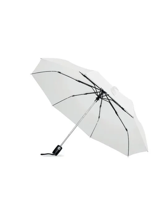 Parapluie automatique tempête personnalisé GENTLEMEN Matières : coton recyclé Couleurs : terre cadeau entreprise pas cher