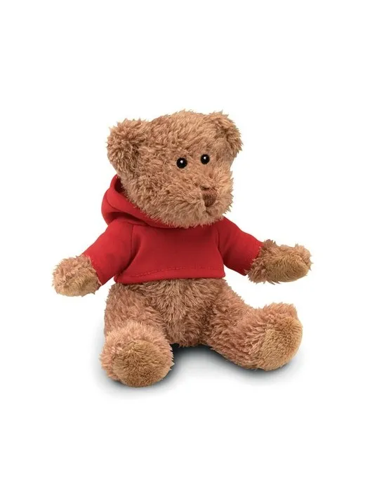 Ours en peluche personnalisé avec t-shirt - JOHNNY Matières : coton Taille textile : S Couleurs : bleu marine accessoire événeme