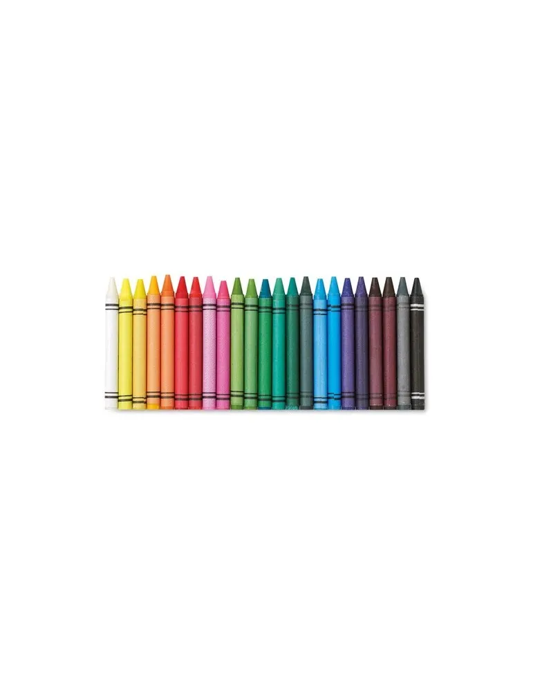 Etui 30 Crayons Cire STRIPER - Couleurs Éclatantes