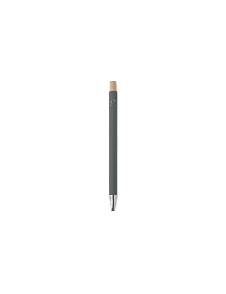 Stylo bille écologique en aluminium recyclé personnalisé BERGAMO Matières : coton biologique Taille textile : XS Couleurs : écru