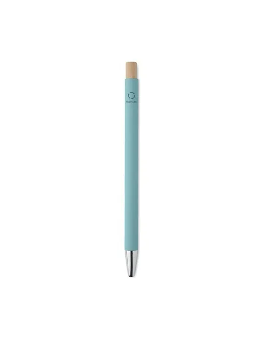 Stylo bille écologique en aluminium recyclé personnalisé BERGAMO Matières : coton biologique Taille textile : 3XL Couleurs : rou