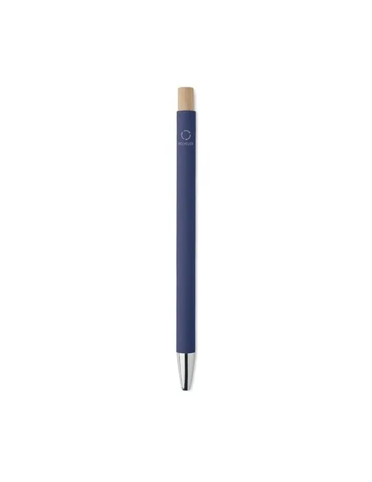 Stylo bille écologique en aluminium recyclé personnalisé BERGAMO Matières : coton biologique Taille textile : XL Couleurs : écru