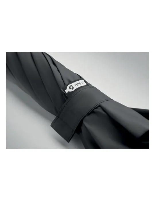 Parapluie coupe-vent pratique de 27'' personnalisé LLUVIA MO2286-06 Matières : coton biologique Taille textile : L Couleurs : ve