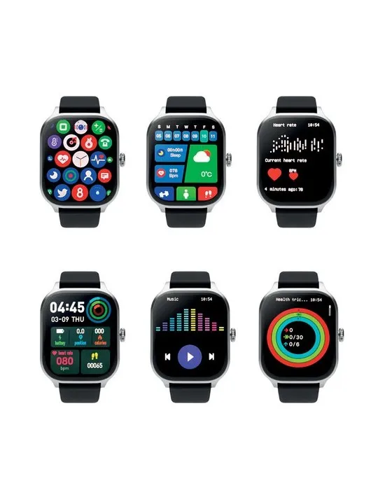 Montre de santé sans fil IRTO - Connectée et élégante