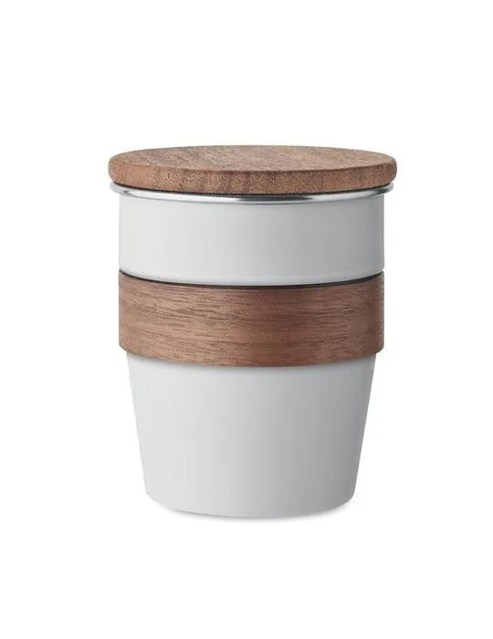 Gobelet Simple Paroi 350 ml - WALNUT