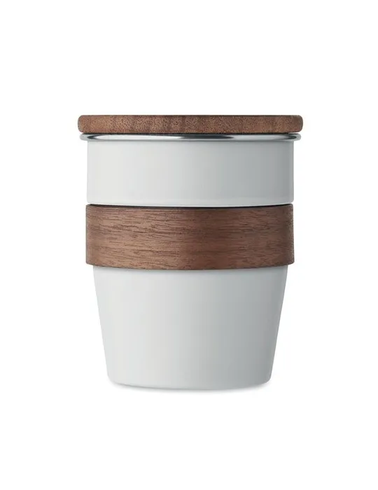 Gobelet Simple Paroi 350 ml - WALNUT