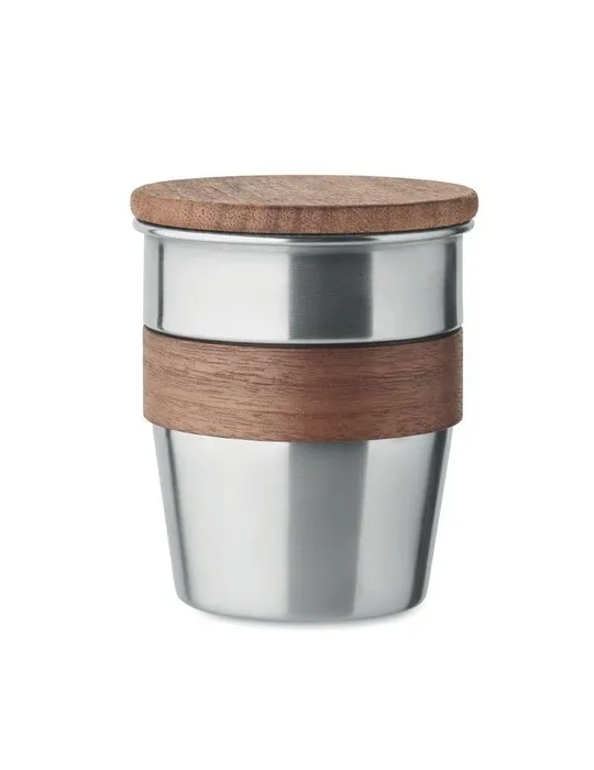 Gobelet Simple Paroi 350 ml - WALNUT